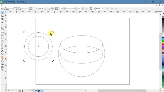 How to create cup in coreldraw | Clipart design in coreldraw | Artistic media tool in coreldraw смотреть онлайн