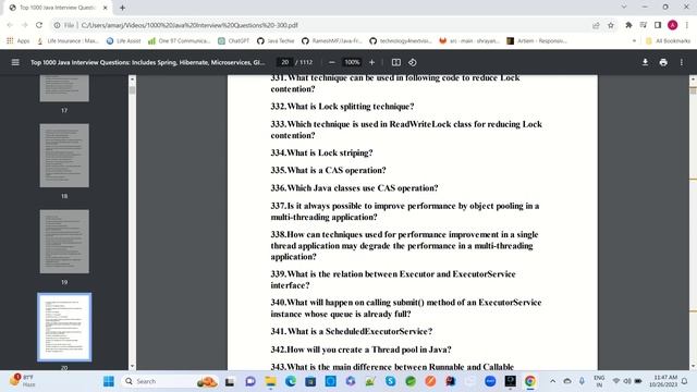 Top1000 Java Thread Interview Questions | Spring Boot Microservice interview experience 2023 | Part смотреть онлайн