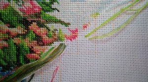 Как я вышиваю DOME классической диагональной парковкой (гобелен)