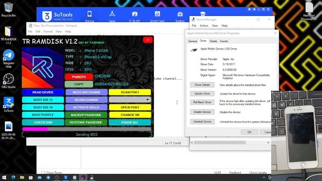 FREE✅Icloud Bypass iOS 15/16.X | Iphone 7 hello | TR RAMDISK v1.2 icloud bypass | trtechnology смотреть онлайн