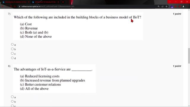 NPTEL Introduction To Industry 4.0 And Industrial Internet Of Things Week 5 Quiz Assignment Solutio смотреть онлайн