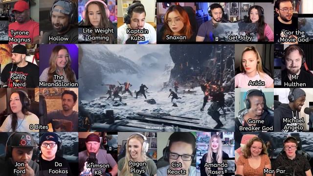 God of War Ragnarok Release Date Trailer Reaction Mashup | PS5 | PlayStation смотреть онлайн
