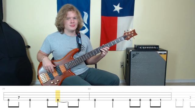 Bad Medicine - Bon Jovi (Bass ONLY Cover with Tabs) смотреть онлайн