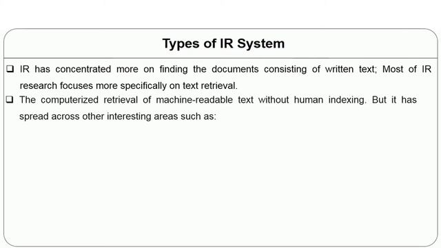 MOOC Basic Concepts and Components of IR Systems смотреть онлайн