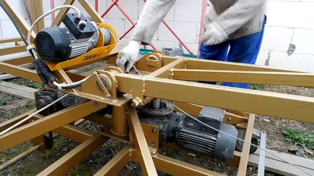 Кран самодельный. Часть 5. Стрела. Homemade crane. Part 5. Crane boom. смотреть онлайн