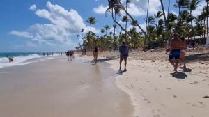 Доминикана. Шикарный пляж у отеля Iberostar. Океан без волн