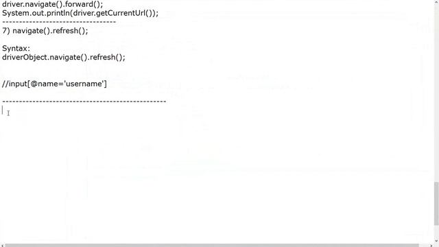 Selenium 25: Selenium WebDriver API Commands смотреть онлайн