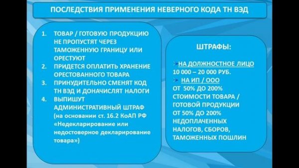 Для чего нужен код ТН ВЭД ? Как правильно подобрать код ТН ВЭД?