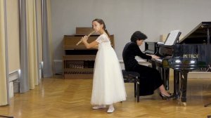 И.С. Бах - Ш. Гуно «Аве Мария» Исп. Евгения Шубина (флейта) Ольга Бер (фортепиано)