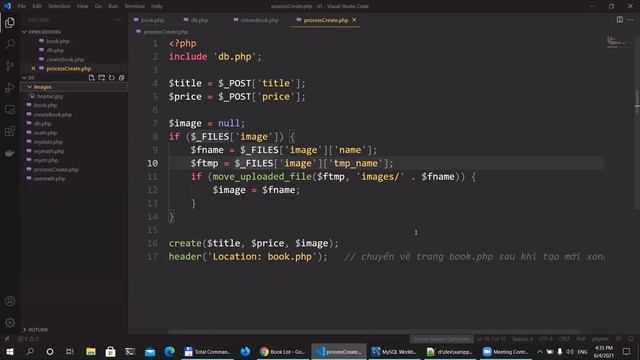 php mysqli book crud смотреть онлайн