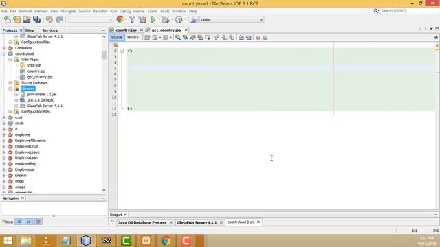 Dropdron list load in Servlet Jsp Ajax Mysql смотреть онлайн