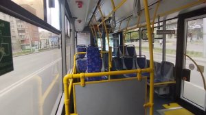 Небольшая поездка на троллейбусе УТТЗ-6241.01 «Горожанин» №1507 по маршруту №36 (г. Новосибирск)