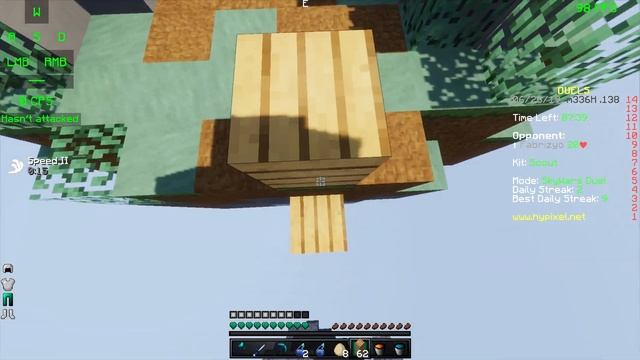 ?ВСЕМ ПРИВЕТ Я СУМАТРА! | СКАЙ ВАРС DUELS #1 | Minecraft | HYPIXEL? смотреть онлайн