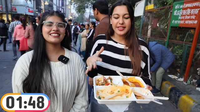 Momos, Spring Roll, Chowmein, Rice, Manchurian, Chilli Paneer, Mirch Pakora, Ram Laddu Challenge смотреть онлайн