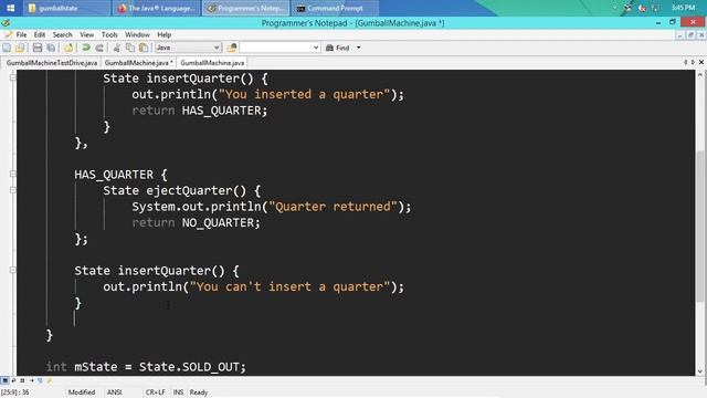 Java Enum - State Pattern смотреть онлайн