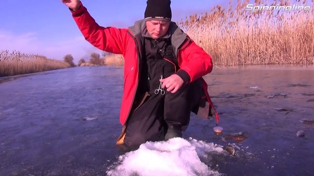 Ловля красноперки зимой видео смотреть онлайн