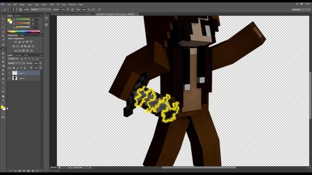 [TUTORIAL] How to add a lightning effect on PhotoShop CS6/CC смотреть онлайн