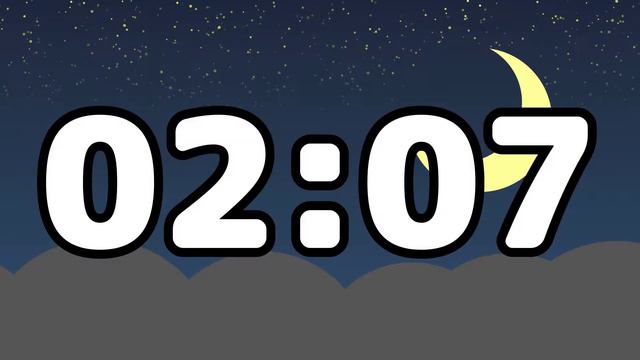 4 Minutes 15 Seconds Timer ‐ Countdown Night