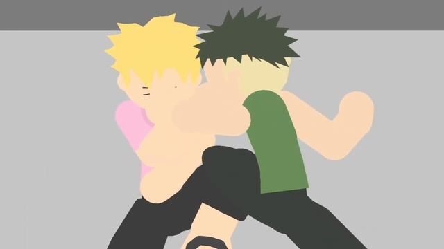Boruto VS Kawaki (Bathroom Battle) | Stick Nodes | смотреть онлайн