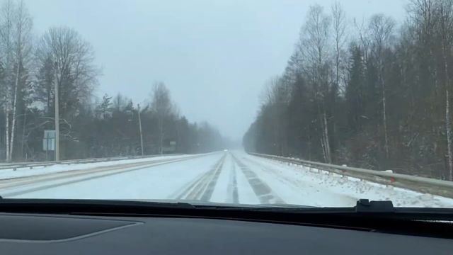 Таймлапс Пурга Трасса м9 смотреть онлайн