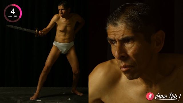 #16 Paul | Friday Evening Figure Drawing #FEFDraw September 1, 2017