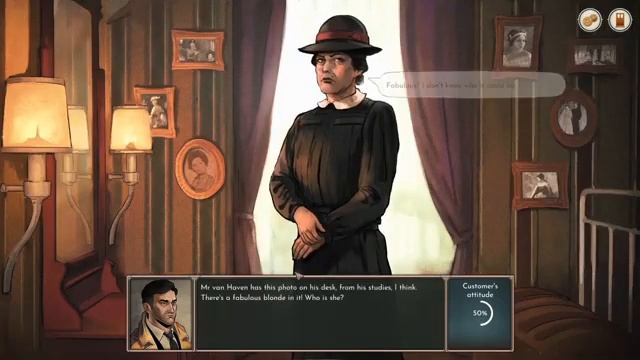 Coffee Noir Business Detective Game Trailer PC смотреть онлайн