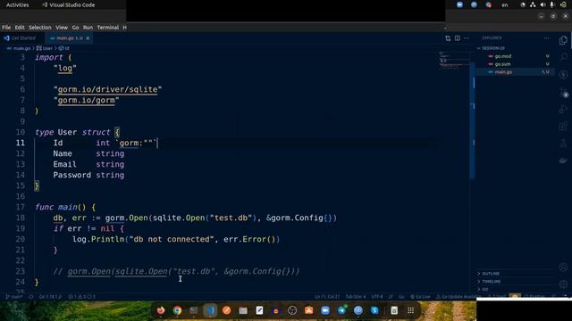 Introducing To gorm (Go Orm) || Golang Web Development Bangla Live Class 20 || Learn With Raihan смотреть онлайн
