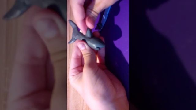 Акула из пластилина! Моя ошибка при лепке смотреть онлайн