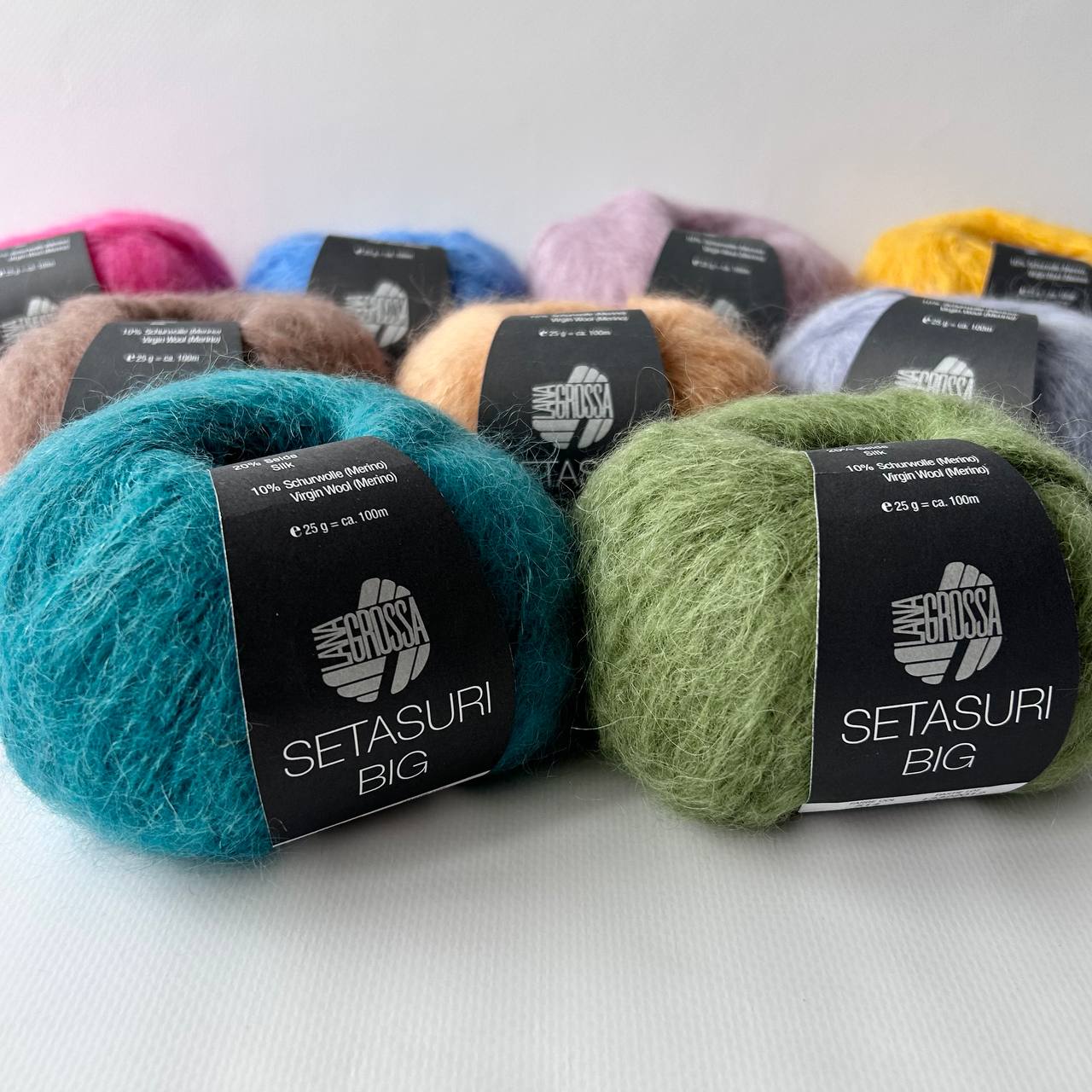 Setasuri Big Lana Grossa. Модели из пряжи. смотреть онлайн