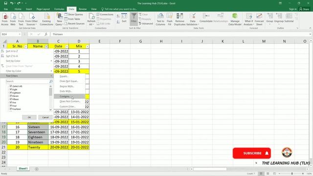 Learn Excel Chapter 15 - Advance Filters смотреть онлайн