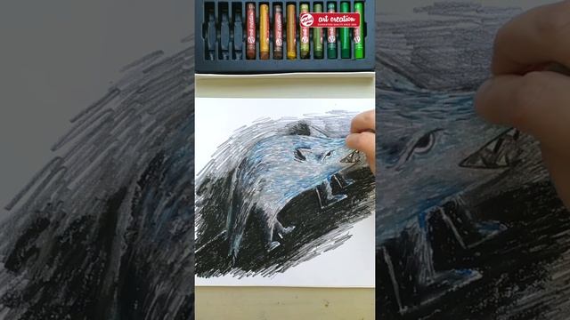 Урок 4. Сказки масляной пастелью: свет и тень (2 часть) смотреть онлайн