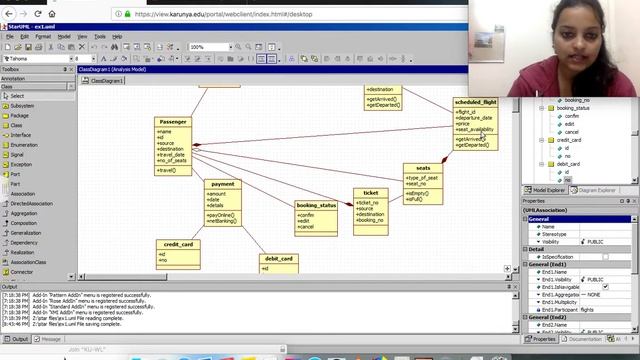class diagram for airline reservation system смотреть онлайн