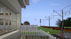 НОВЫЙ ПЕРЕЕЗД И РЕТРО ПОЕЗД! РАБОТАЮ ДЕЖУРНЫМ ПО ПЕРЕЕЗДУ В МАЙНКРАФТЕ