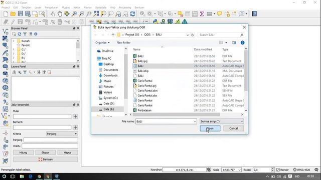 IMPORT SHP FROM QGIS TO POSTGRESQL (WITH PLUGIN POSTGIS) смотреть онлайн