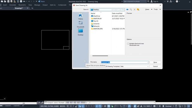 Drawing Template in AutoCAD смотреть онлайн
