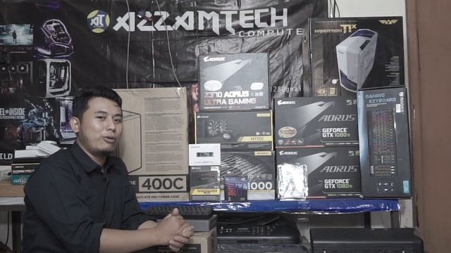 RAKIT PC 58 JUTA INTEL i7 8700K COFFELAKE VS SLI GIGABYTE AORUS GTX 1080 Ti смотреть онлайн