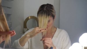 ЧЕЛКА В СТИЛЕ БРИДЖИТ БАРДО за 5 минут и маникюрными ножницами.