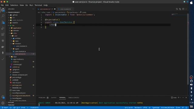 PROGRAMAÇÃO NODEJS DDD E TYPESCRIPT - AULA 45 - USER MUTATION смотреть онлайн