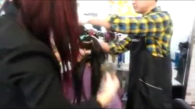 Ламинирование волос. Lombok - 5 минутная краска крем тритмент. смотреть онлайн