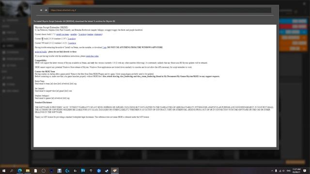 (2021) How to install Vortex, SKSE64 Fnis for Skyrim SE (SHORT) смотреть онлайн