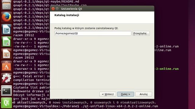 How compile qnapi 0.2.1 in Ubuntu 14.04 LTS with Qt Creator смотреть онлайн
