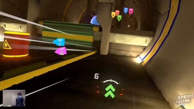 Sprint Vector Gameplay - BEST VR WORKOUT! смотреть онлайн