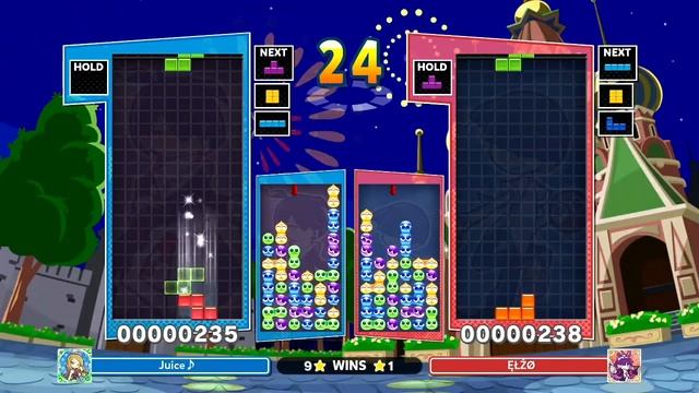 Puyo Puyo Tetris 2 - [Swap] Juice (Squares) vs Elzo (Maguro) FT20 смотреть онлайн