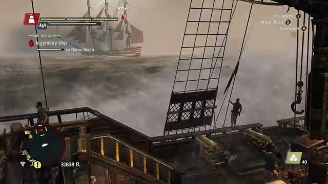 Assassin's Creed 4: Black Flag pt. 128 (No Commentary) "La Dama Negra" смотреть онлайн