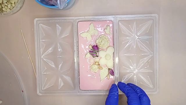 Мастер класс Fantasy chocolate /Фантазийная плитка из Белого шоколада смотреть онлайн