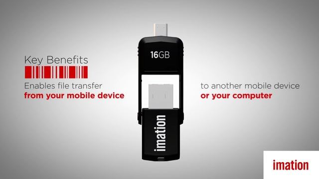 2-In-1 Micro USB Flash Drive Product Overview смотреть онлайн