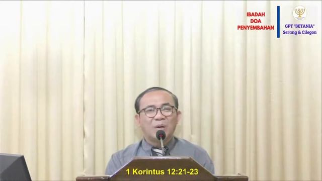 IBADAH DOA PENYEMBAHAN, 12 APRIL 2022 - Pdt. Daniel U. Sitohang смотреть онлайн