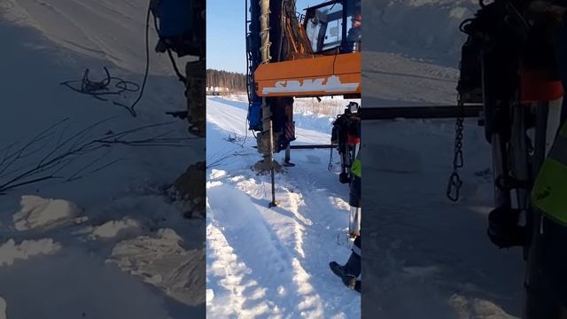 Сваебойная машина. Супер автомобиль. Быстро . смотреть онлайн