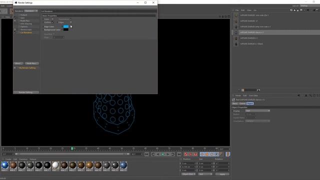 Wireframe/Tron/Blueprint Effect Tutorial | Cinema 4D