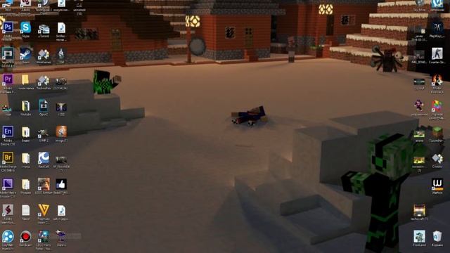 Как сделать крутые картинки майнкрафт бесплатно!! смотреть онлайн